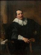 Portrait of Theodoor Rombouts Anthony Van Dyck